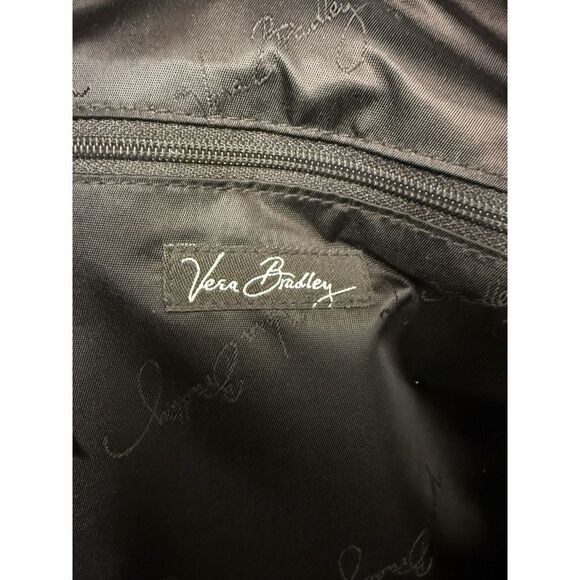 Vera Bradley Large Quilted Tote Handbag. Brown - Picture 8 of 8